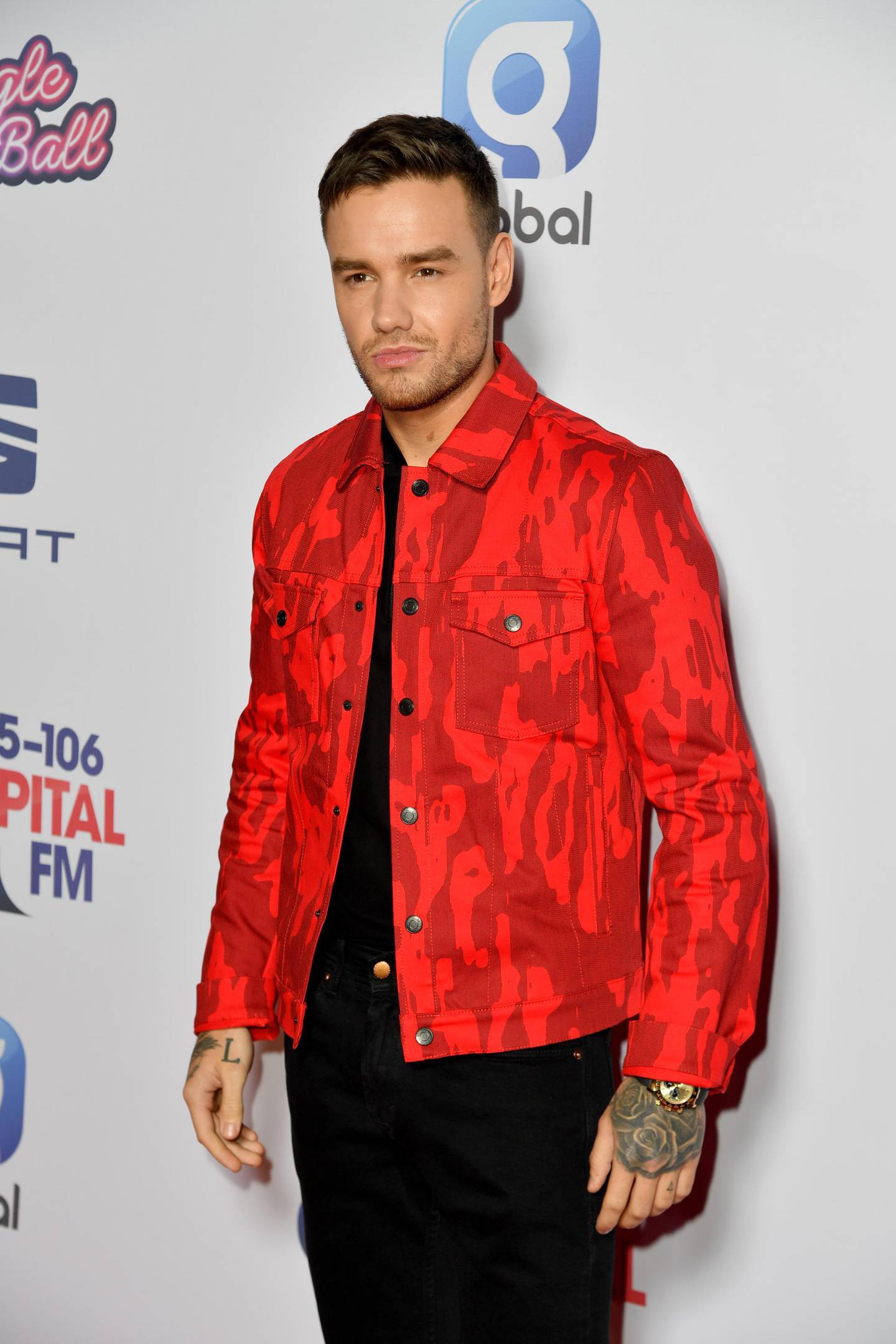 LONDON, ENGLAND - DECEMBER 07: Liam Payne attends Capital's Jingle Bell Ball 2019 with SEAT at The O2 Arena on December 07, 2019 in London, England. (Photo by Gareth Cattermole/Getty Images)