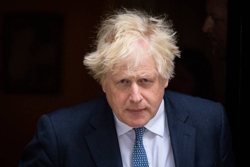 The long-awaited report into the Partygate scandal has blamed Mr Johnson and senior officials for failures of leadership at the heart of the British government. EPA