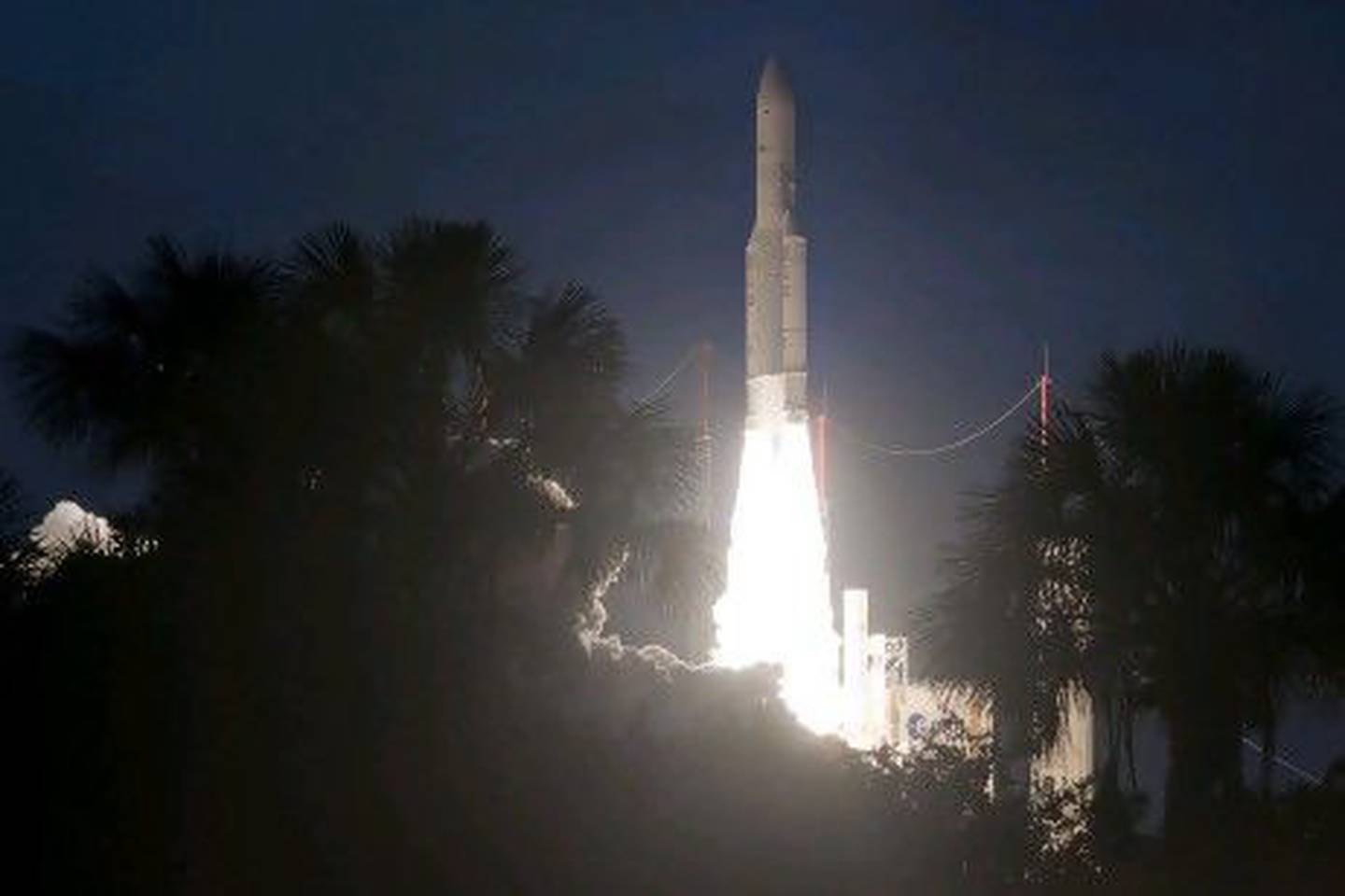 An Ariane 5 rocket takes off from French Guiana. AFP / ESA