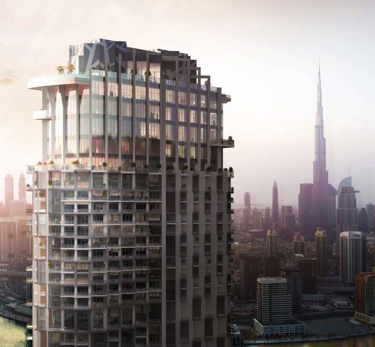 SLS Dubai is the first SLS hotel to open in the Middle East. Courtesy Gold Pillars Properties