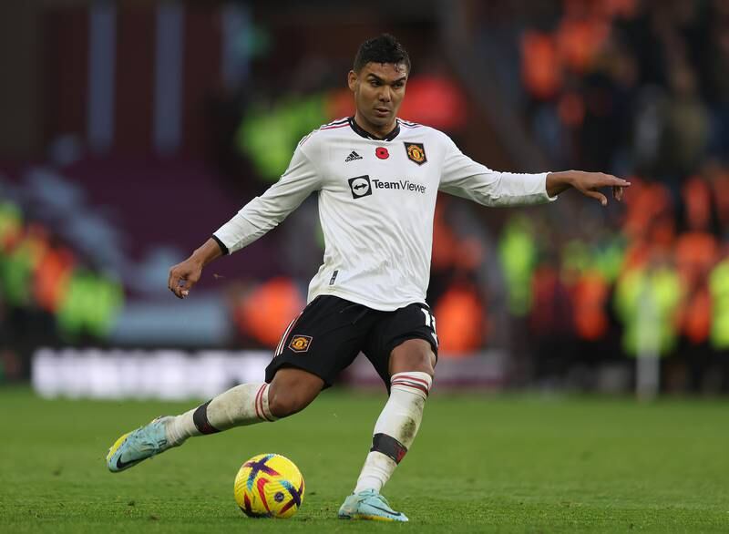 Casemiro is paid £300,000 a week at Manchester United. Getty