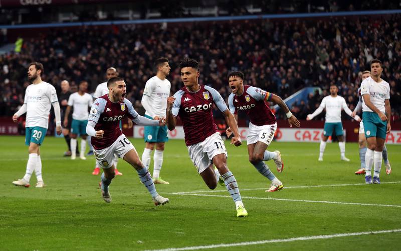 Ollie Watkins: 8 - The England international had to do his best to hold the ball up and bring his team into play in the rare instances Aston Villa got a chance to attack. He then scored from a corner with a quick run towards the near post and a finish across the goal. PA