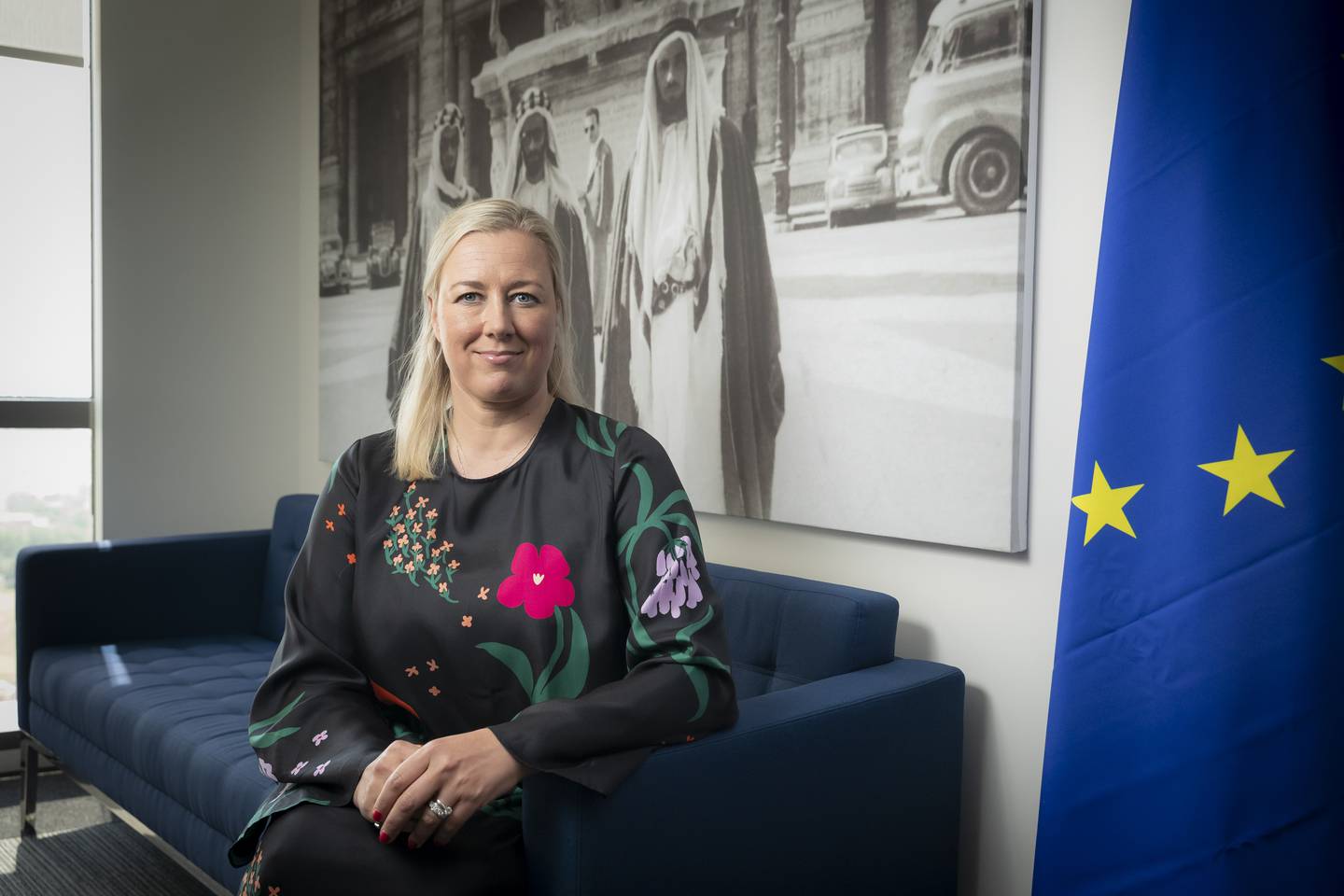 Jutta Urpilainen, EU Commissioner for International Partnerships, said Africa was 'the continent where the needs are highest'. Antonie Robertson / The National

