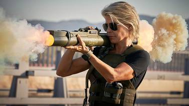 Linda Hamilton in Terminator: Dark Fate 2019. Paramount Pictures