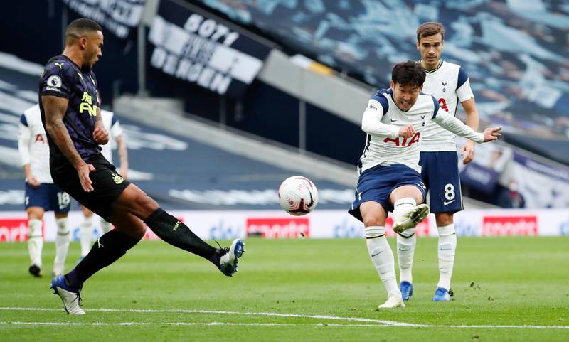 Son Heung-min - 7: Hit the crossbar and post before being replaced with an injury at half time. Reuters