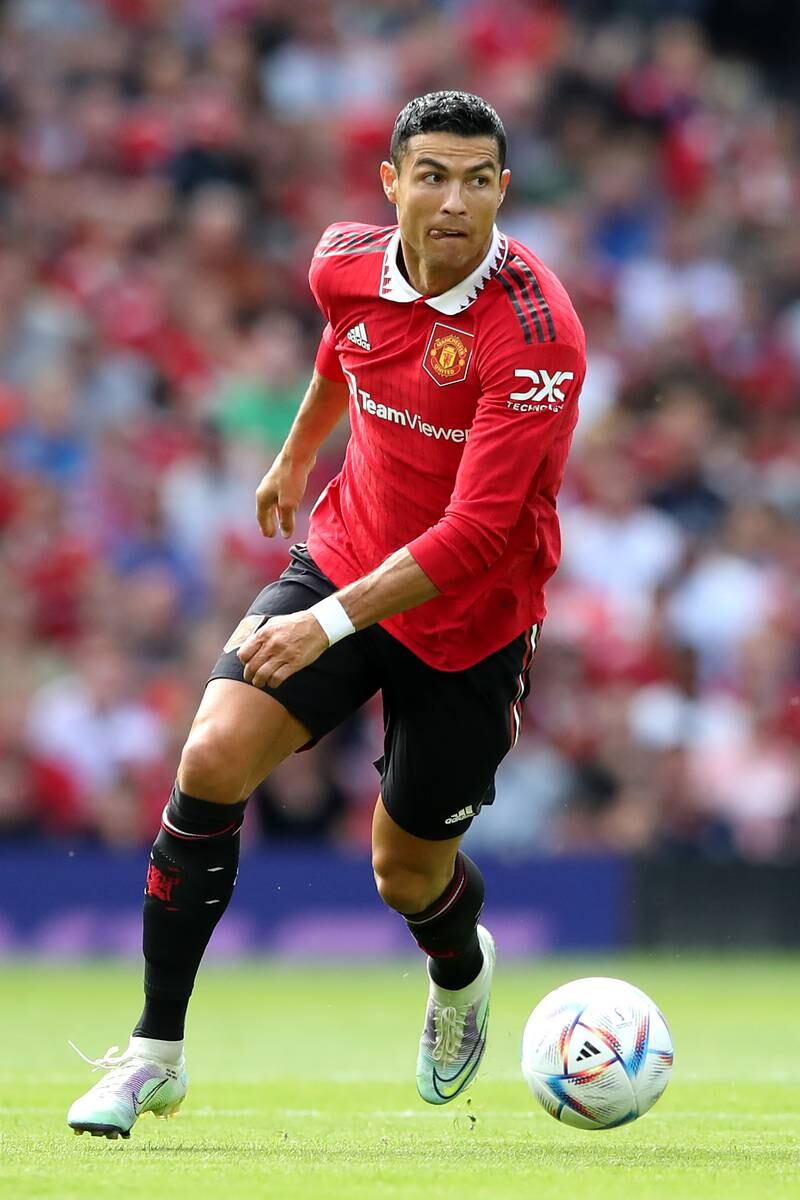 Cristiano Ronaldo returned to the Manchester United after weeks of uncertainty. Getty
