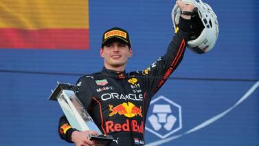 An image that illustrates this article Miami GP: Max Verstappen survives Charles Leclerc onslaught to win inaugural race