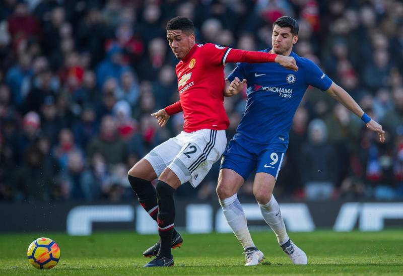 Centre-back: Chris Smalling (Manchester United) – Did his part to ensure Manchester United held on to the lead in the closing stages against Chelsea in a reliable performance. Peter Powell / EPA