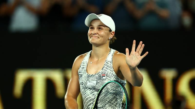 An image that illustrates this article Barty seals spot in Australian Open final after crushing Keys