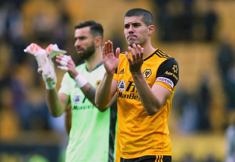 Conor Coady 7 – He was a big presence at the heart of Wolves’ defensive three, though he was exposed when Daniel James found himself through on goal.  Getty