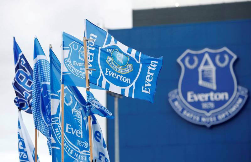 Everton's Goodison Park. Everton were set to host Merseyside rivals Liverpool on Monday before the English football authorities suspended all games at least until April. Reuters