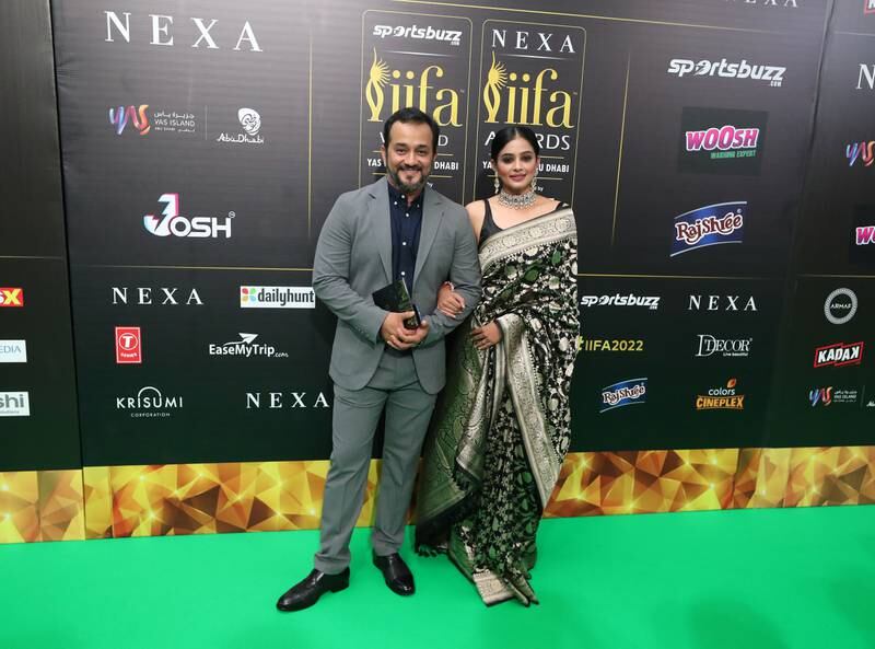 Actress Priyamani with her husband, Mustafa Raj.
