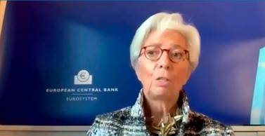 Speaking at the World Economic Forum, European Central Bank president Christine Lagarde said there are some postives to take away from the pandemic, including advances in digitalisation. Associated Press