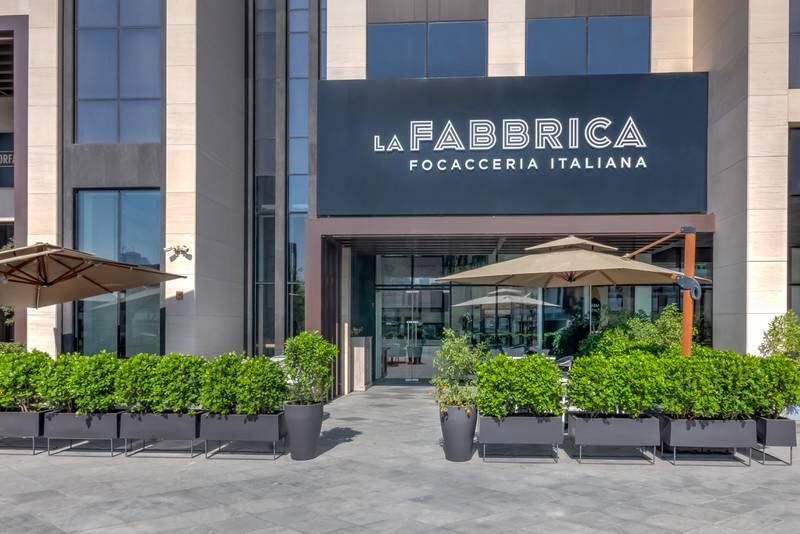 La Fabbrica Italiana is the UAE's first foccaceria.
