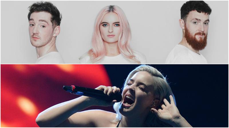 Clean Bandit, top, and Anne-Marie, below, are coming to the UAE as part of Dubai Shopping Festival. 