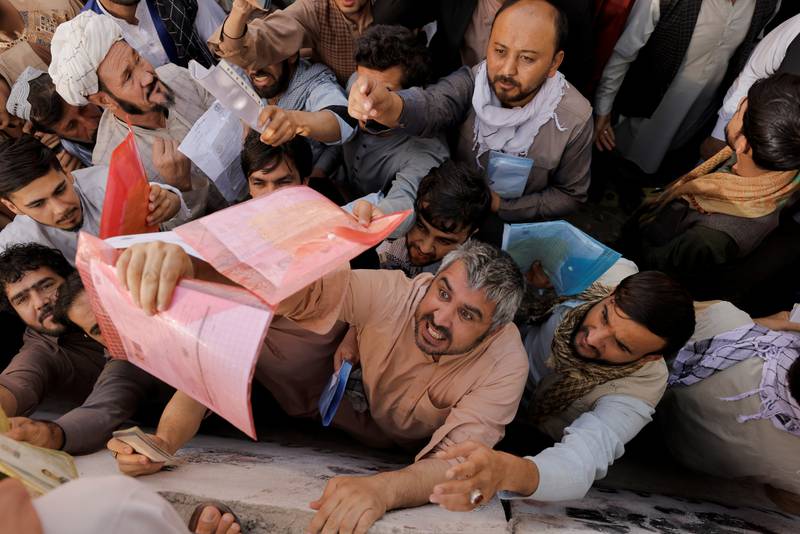 Months of passport delays hampered attempts by those trying to flee the country after the Taliban seized control. Photo: Reuters