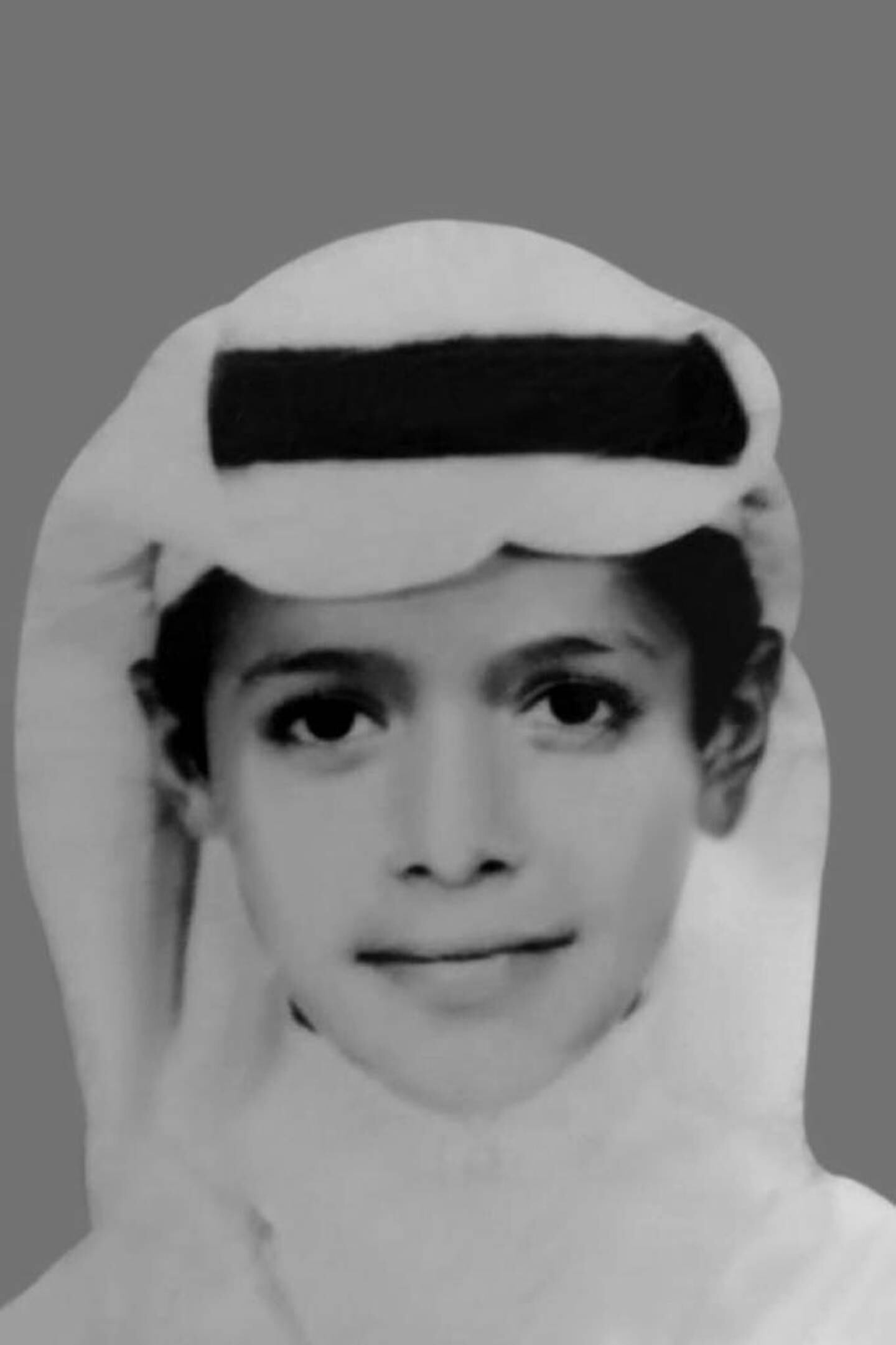 Abdulla Al Suwaidi as a young boy. Courtesy: Abdulla Al Suwaidi