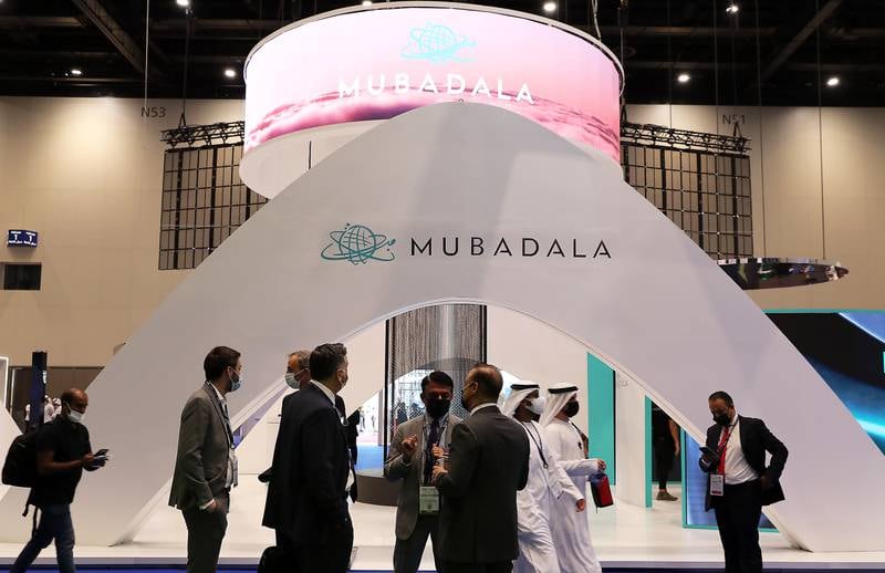 Mubadala committed ₤10 billion to the UAE-UK Sovereign Investment Partnership to invest in technology, infrastructure and energy transition over the next five years. Pawan Singh / The National