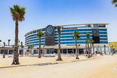 The WB Abu Dhabi, the world's first Warner Bros-themed hotel, is 90 per cent complete and on track to open this year. Courtesy WB Abu Dhabi