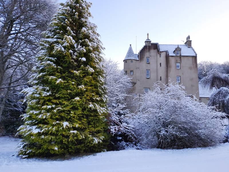 The property, when winter has come. Photo: James Davies