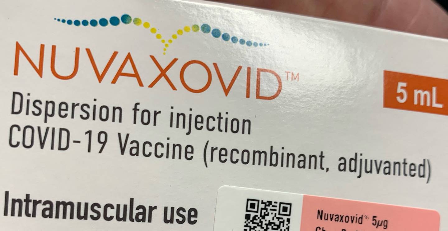 The Nuvaxovid Covid-19 vaccine from Novavax. Reuters