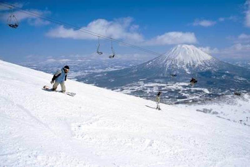 A handout photo of Niseko Annupuri Ski Resort in Hokkaido, Japan (Courtesy: Japan National Tourism Organization)