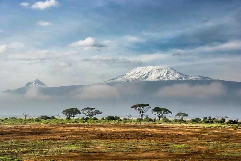 Amboseli National Park, Kenya. Passengers travelling from the 12 countries will be required to take a PCR test 48 hours before departure. Photo: Sergey Pesterev/ Unsplash
