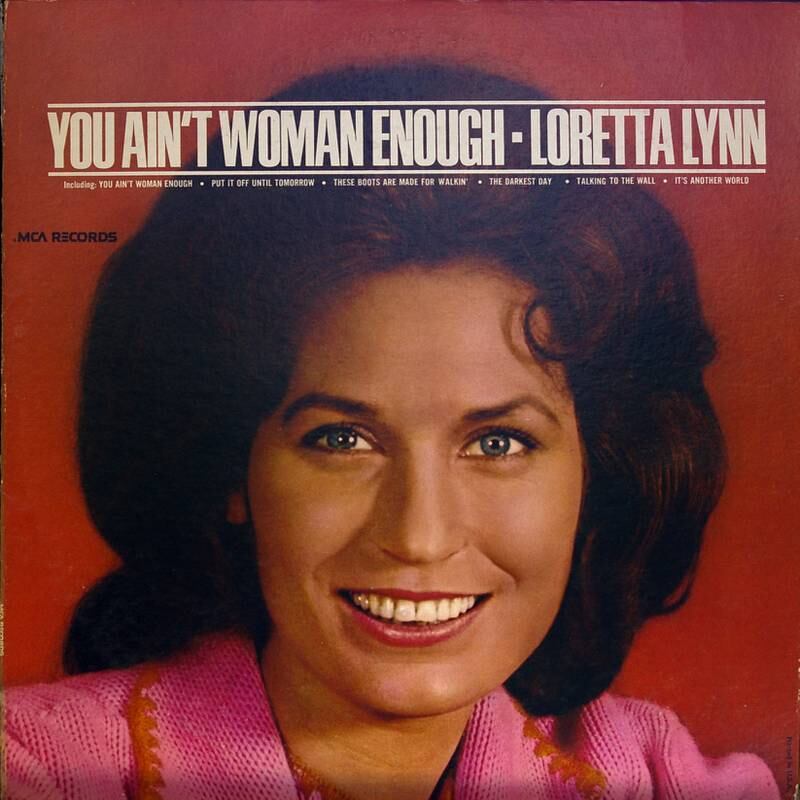 Lynn's album You Ain't Woman Enough was written about her cheating husband Doolittle Lynn. Photo: Public Domain
