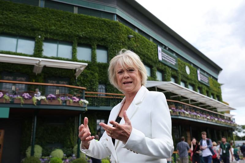 BBC presenter Sue Barker, a mainstay of the broadcaster's coverage since 1993, will retire after the tournament. AFP