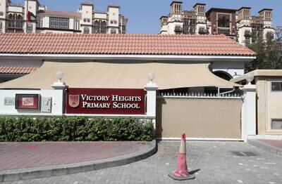 Victory Heights Primary School received the award for the Best Primary School in the UAE during last year's Top Schools Awards. Photo: Pawan Singh / The National