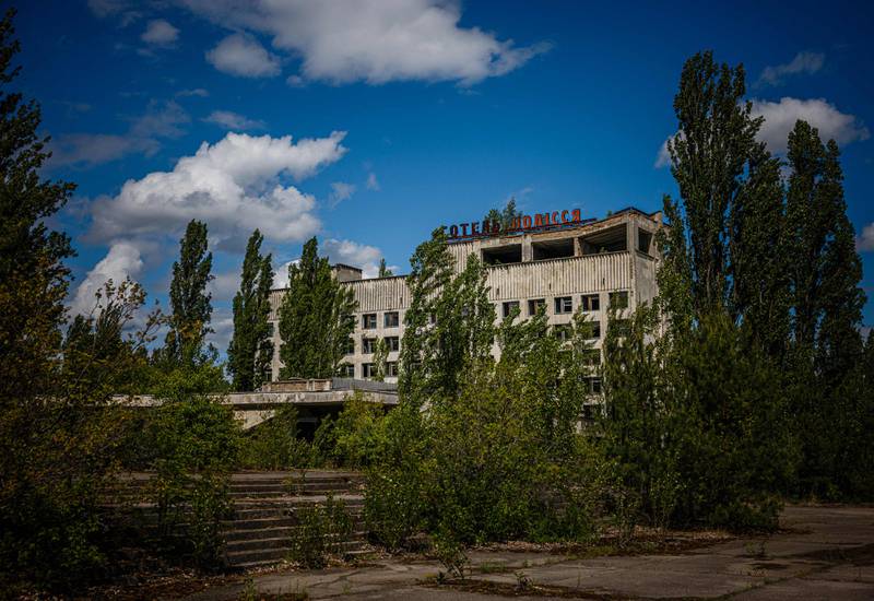 The Chernobyl exclusion zone was occupied by Russian troops in the war's early weeks. AFP 