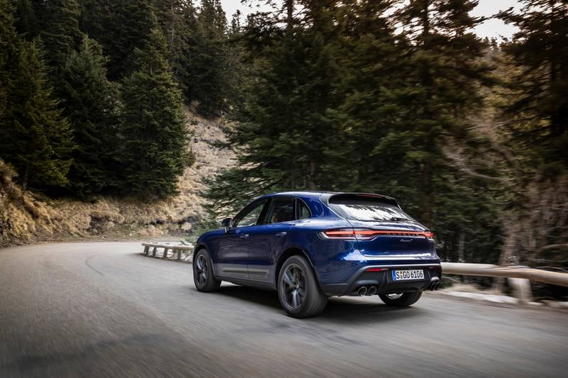 The Porsche Macan T slots in between the base model and the Macan S.
