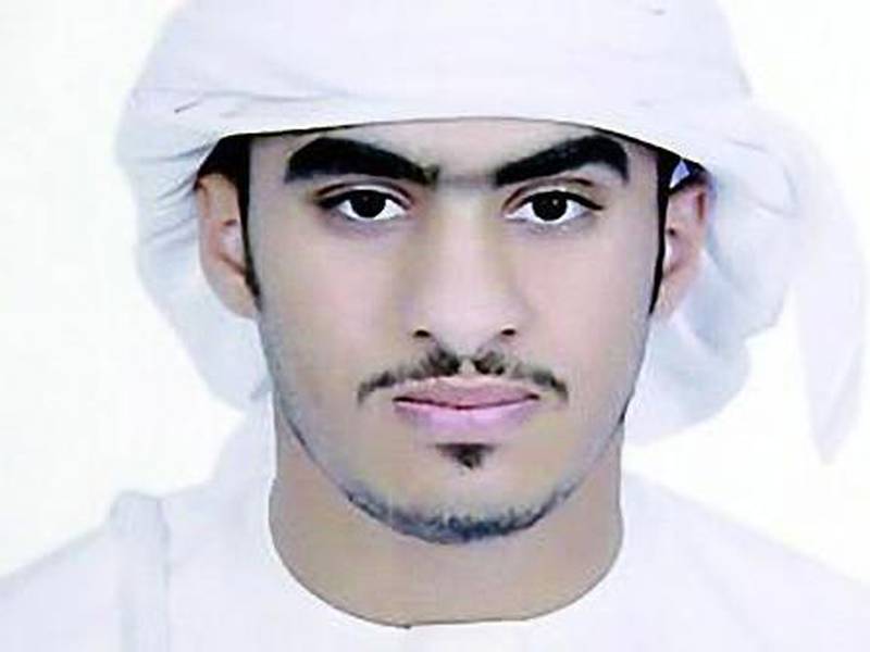 Mohammed Khalid Al Risi, a national service recruit who died after suffering a sudden heart attack.