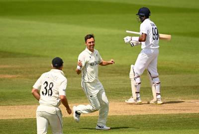 Trent Boult picked up three wickets in the second innings. Getty
