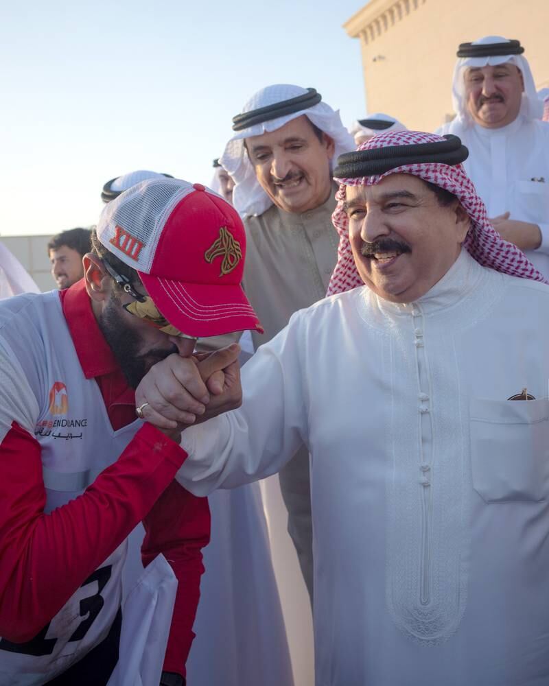 Maj Gen Sheikh Nasser won the World Endurance Championship title, which was held at Boudheib International Endurance Village in Al Khatim, Abu Dhabi. Photo: Wam