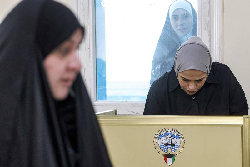 Polls opened on Tuesday in Kuwait's seventh general election in little more than a decade. AFP