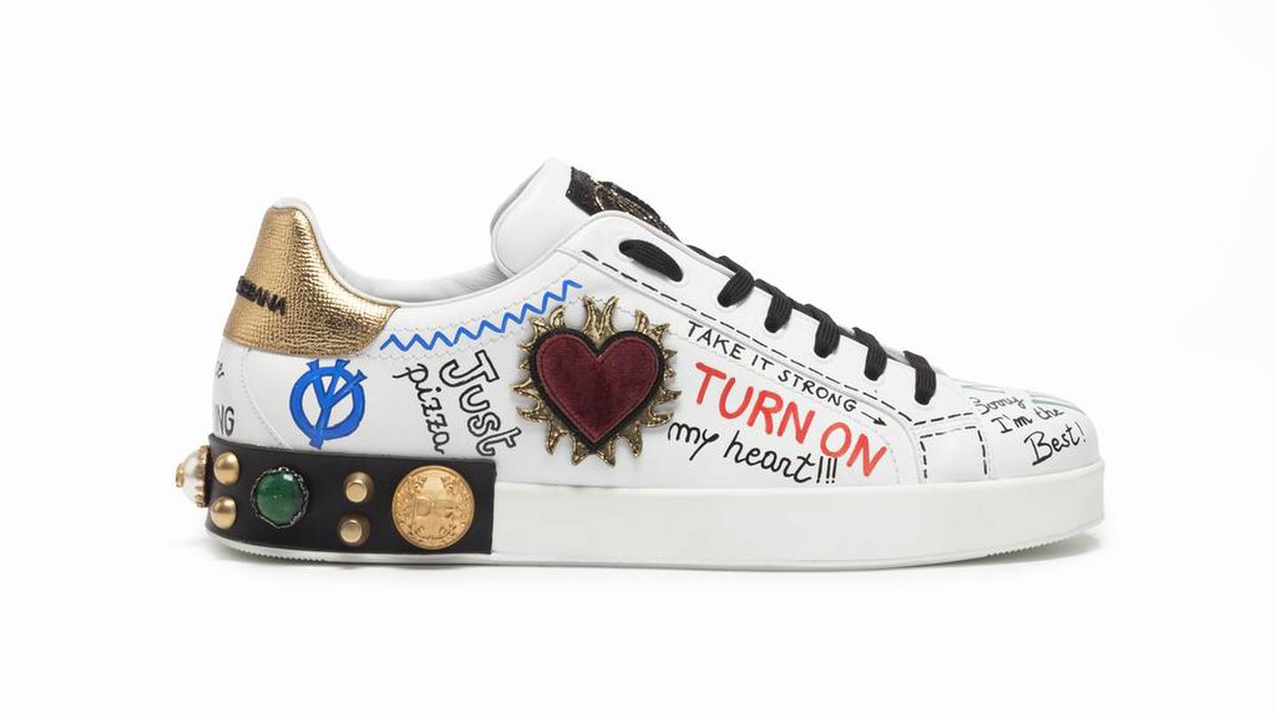 Buy Dolce & Gabbana’s version of the trendy white trainer