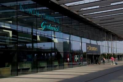 London Gatwick has imposed a daily 800-flight cap from Monday until Sunday, affecting departures and arrivals. AP