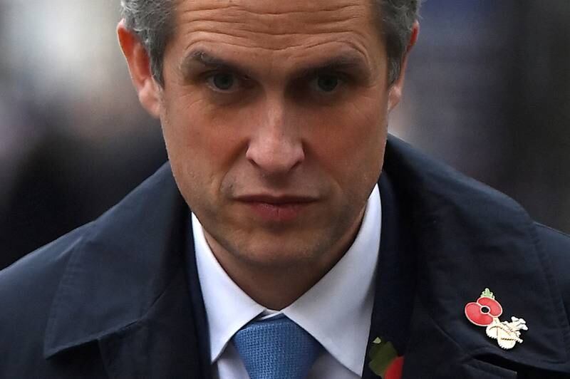 Sir Gavin Williamson was sacked first by former prime minister Theresa May as defence secretary in 2019 for leaking details of a National Security Council meeting, and then by former prime minister Boris Johnson as education secretary over the Covid-19 A-levels debacle. Reuters