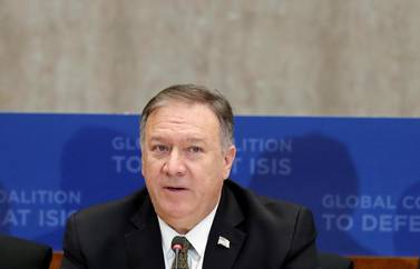 US Secretary of State Mike Pompeo. Reuters