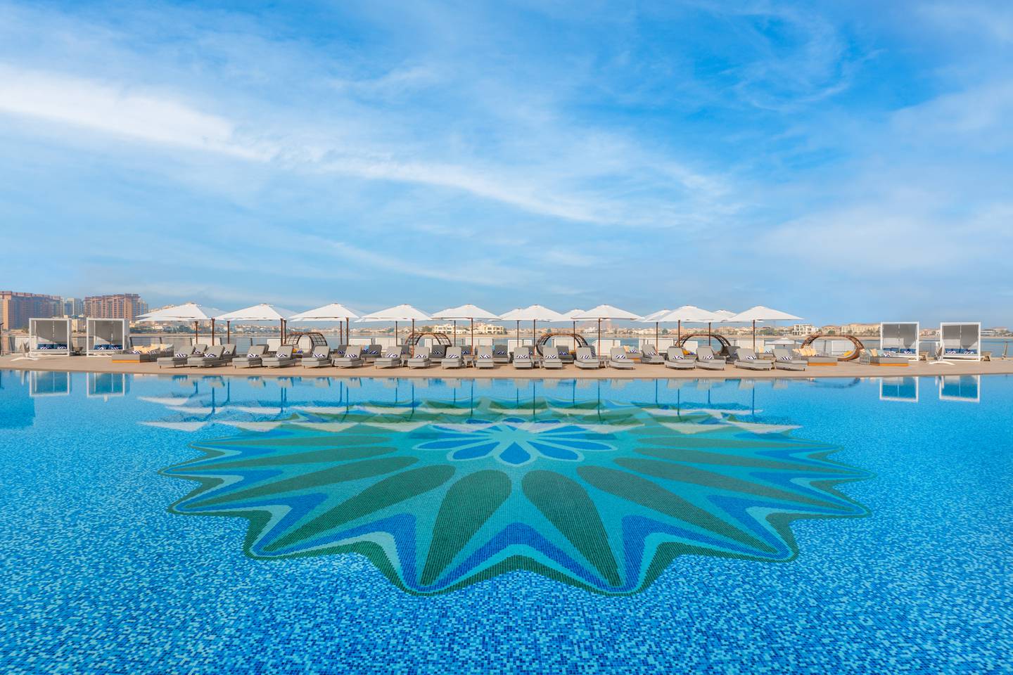The 70 meter swimming pool of the property.  Photo: Taj Exotica Resort & Spa
