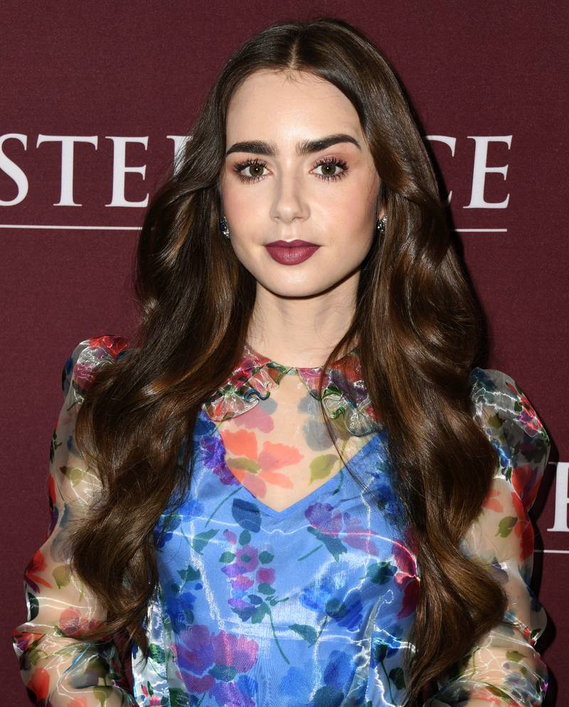 Despite being raised in the US, actress Lily Collins can do a perfect English accent. AFP
