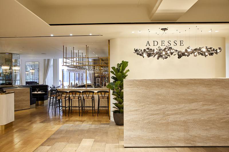 Adesse is located on the second floor of London department store Selfridges.