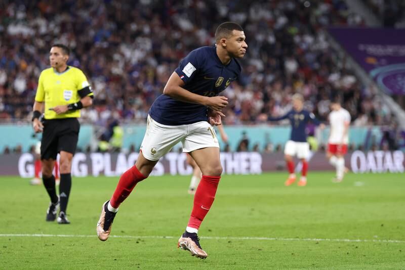 Kylian Mbappe - 10, Slid the ball through to Olivier Giroud brilliantly for the opener after taking a slightly more central position. Provided a brilliant finish to double France’s lead, then hit another beautiful effort into the top corner.

Getty