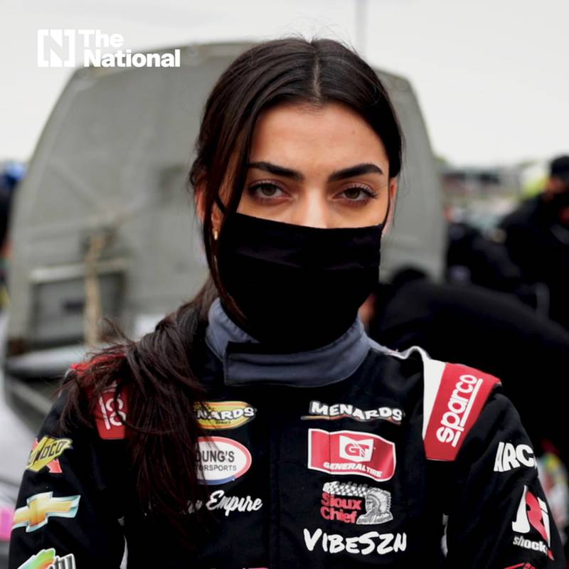 Nascar's first female Arab-American driver Toni Breidinger on overcoming  obstacles: 'I have been treated differently
