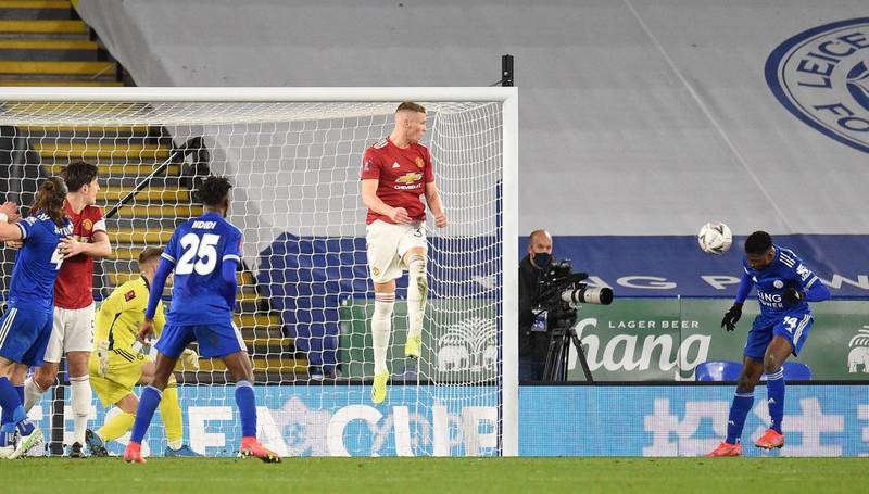 Timothy Castagne, 6 -- Could perhaps have reacted quicker to the loose ball that Mason Greenwood dispatched to make the scores level, but the Belgian was busy on the overlap and gave opposite number Aaron Wan-Bissaka plenty to think about. AFP