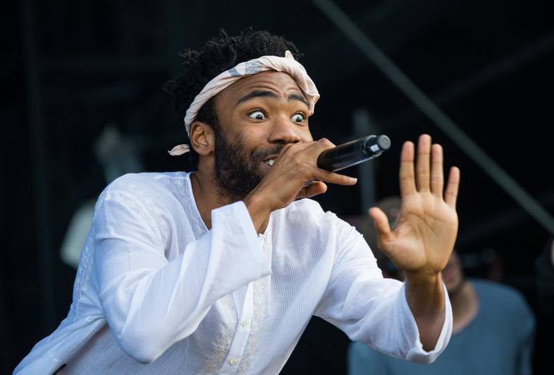 LONDON, ENGLAND - JULY 04:  Childish Gamino performs on day 2 of the New Look Wireless Festival at Finsbury Park on July 4, 2015 in London, England.  (Photo by Samir Hussein/WireImage)