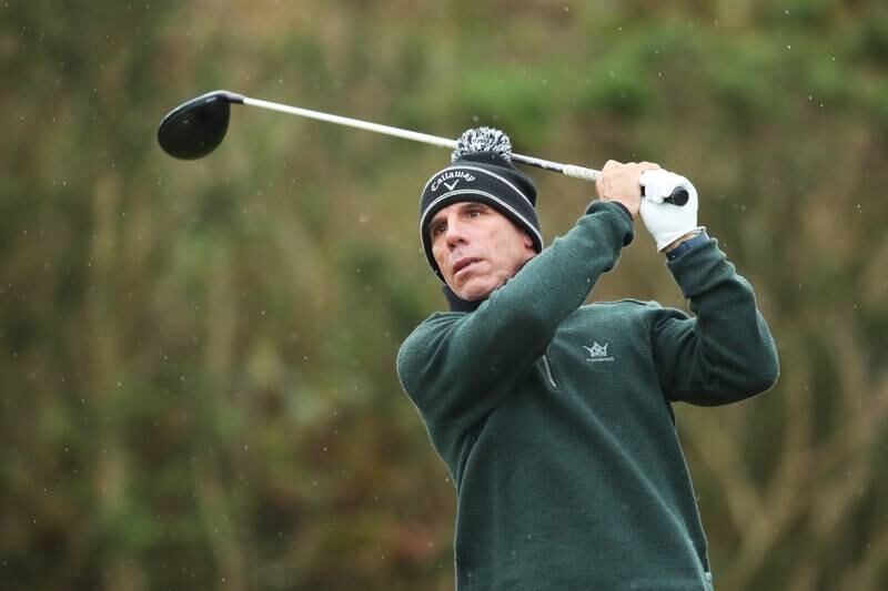 Football manager Gianfranco Zola at the Alfred Dunhill Links Championship. Getty