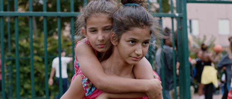 Ilonna Grimaudo, as Mariam, and Lorenza Grimaudo, as Hasna, in You Resemble Me. Photo: Christelle Randall PR