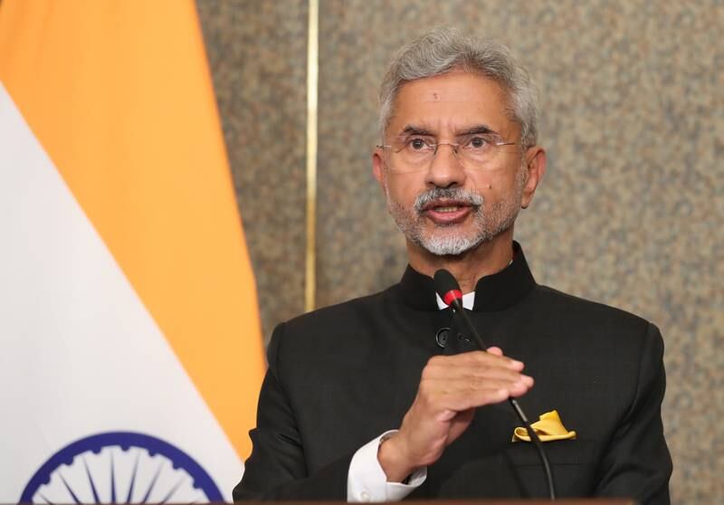 Indian Foreign Minister Subramanyam Jaishankar will attend the meeting of the UN Security Council’s Counter Terrorism Committee. EPA